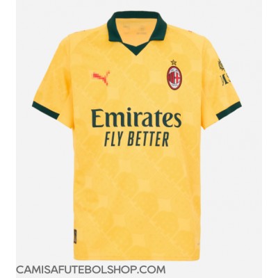 Camisa de time de futebol AC Milan Christopher Nkunku #18 Replicas 3º Equipamento 2025-26 Manga Curta Camisa de time de futebol AC Milan Christopher Nkunku #18 Replicas 3º Equipamento 2025-26 Manga Curta